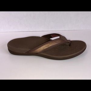 Vionic Tide II Bronze Thong Sandal Size 8